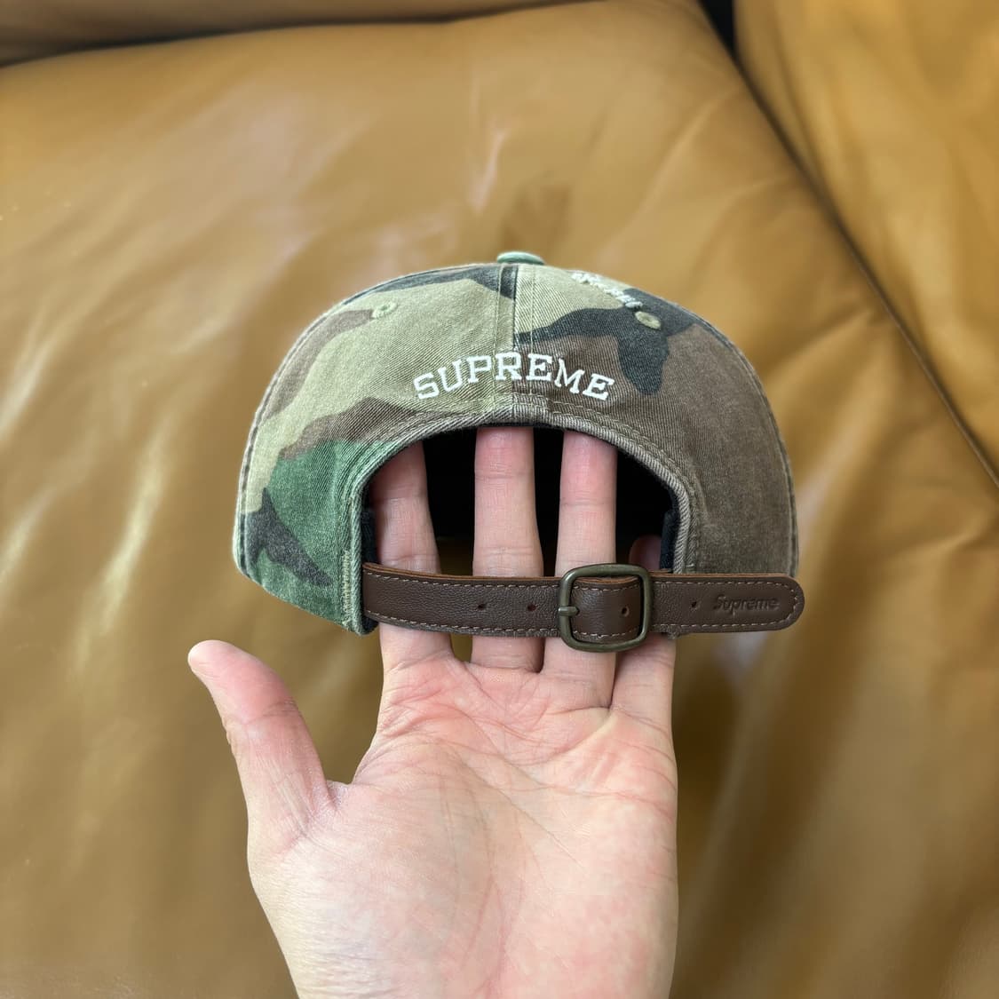 슈프림 6패널 볼캡 모자 우드랜드 카모 크러쉬 상품이미지7