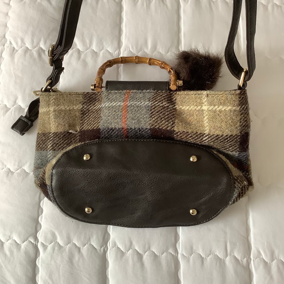 closshi 일본 빈티지 해리스 트위드 숄더백 상품이미지2