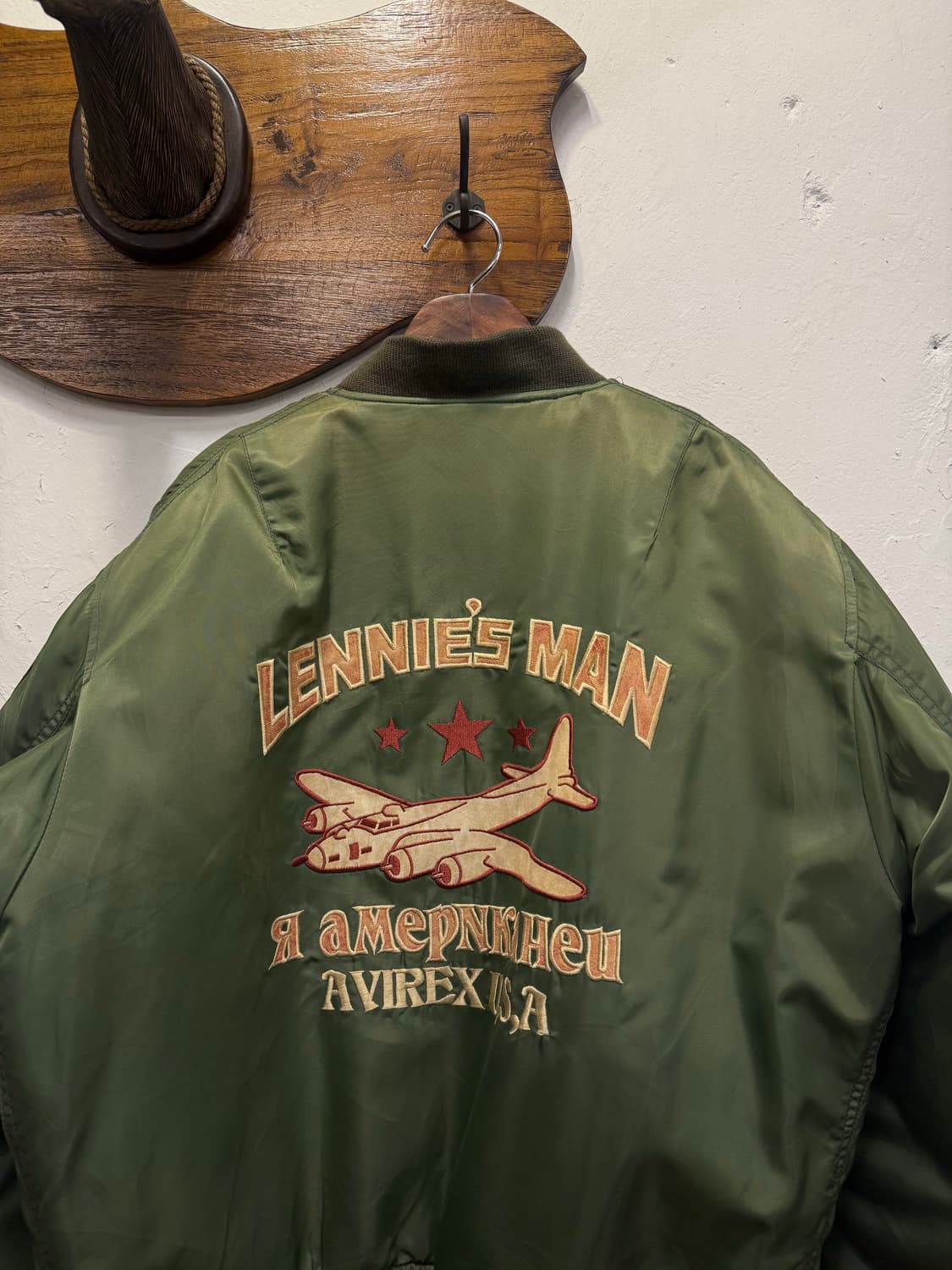 (L) AVIREX 아비렉스 Lennie’s Man MA-1 Flight 상품이미지2