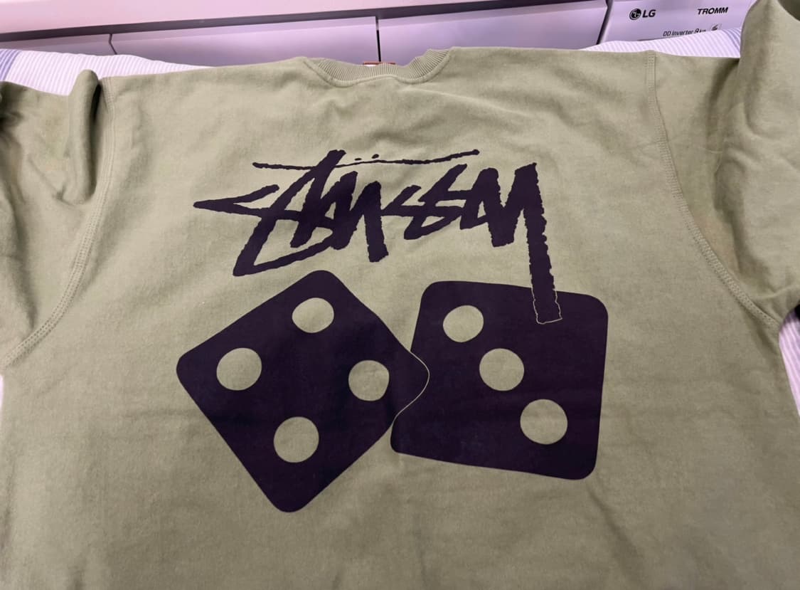 스투시 다이스 크루넥 Xl 상품이미지2