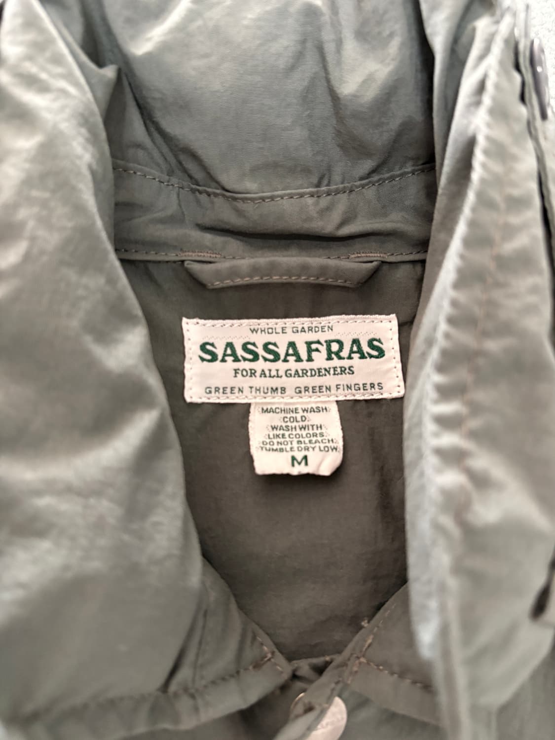 sassafras digs crew jacket gray M 상품이미지3