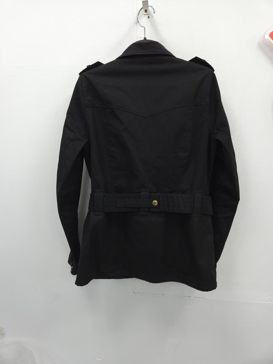 8 바버 인터내셔널 블랙 여성 왁스 자켓 상품이미지7