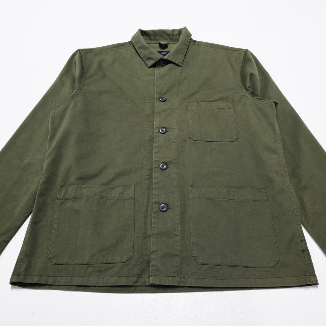 J.CREW 프렌치워크 초어 자켓 올리브 - XL 상품이미지4