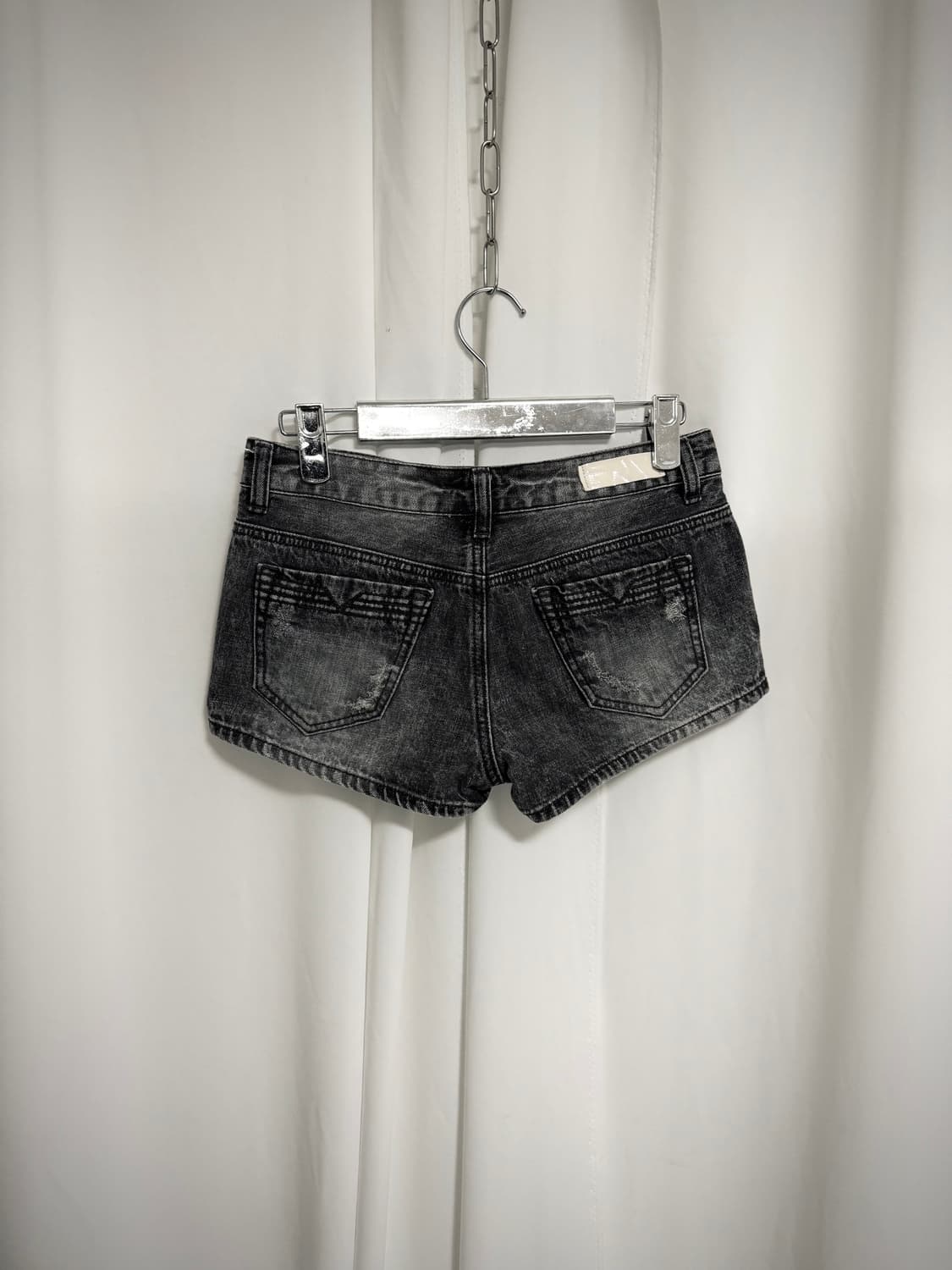 Gray washed shorts 상품이미지2