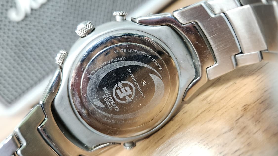 # Timex 타이맥스 익스페디션 인디글로 크로노그래프 시계 급처 상품이미지9