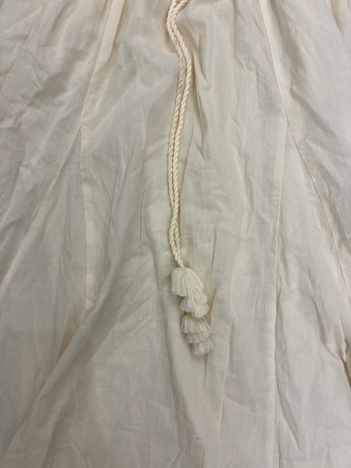 F)Lepsim 빈티지 여성 로프 스트링 롱스커트 상품이미지4