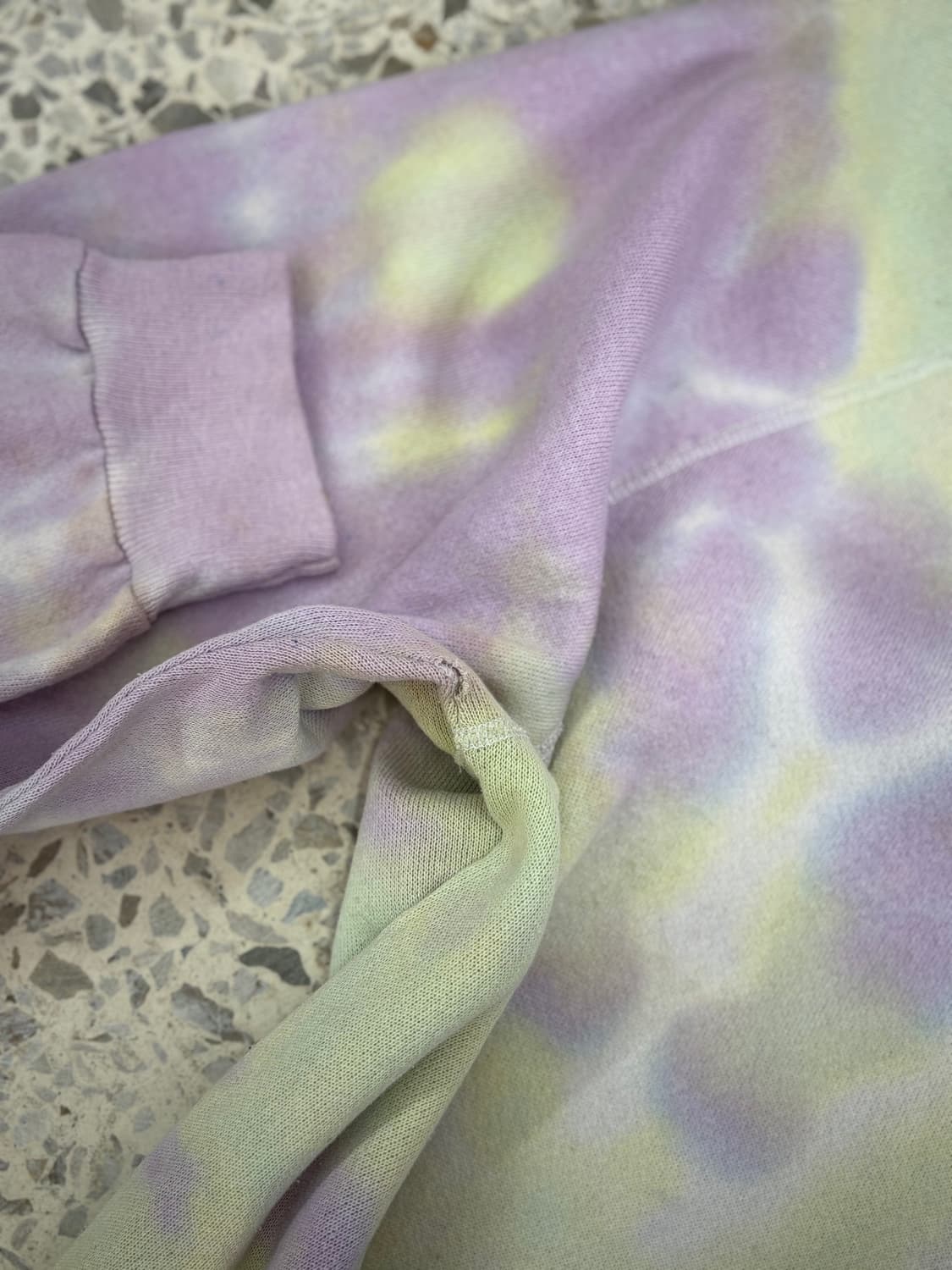 90s Hanes Tie-Dye Raglan Sweatshirt 상품이미지8