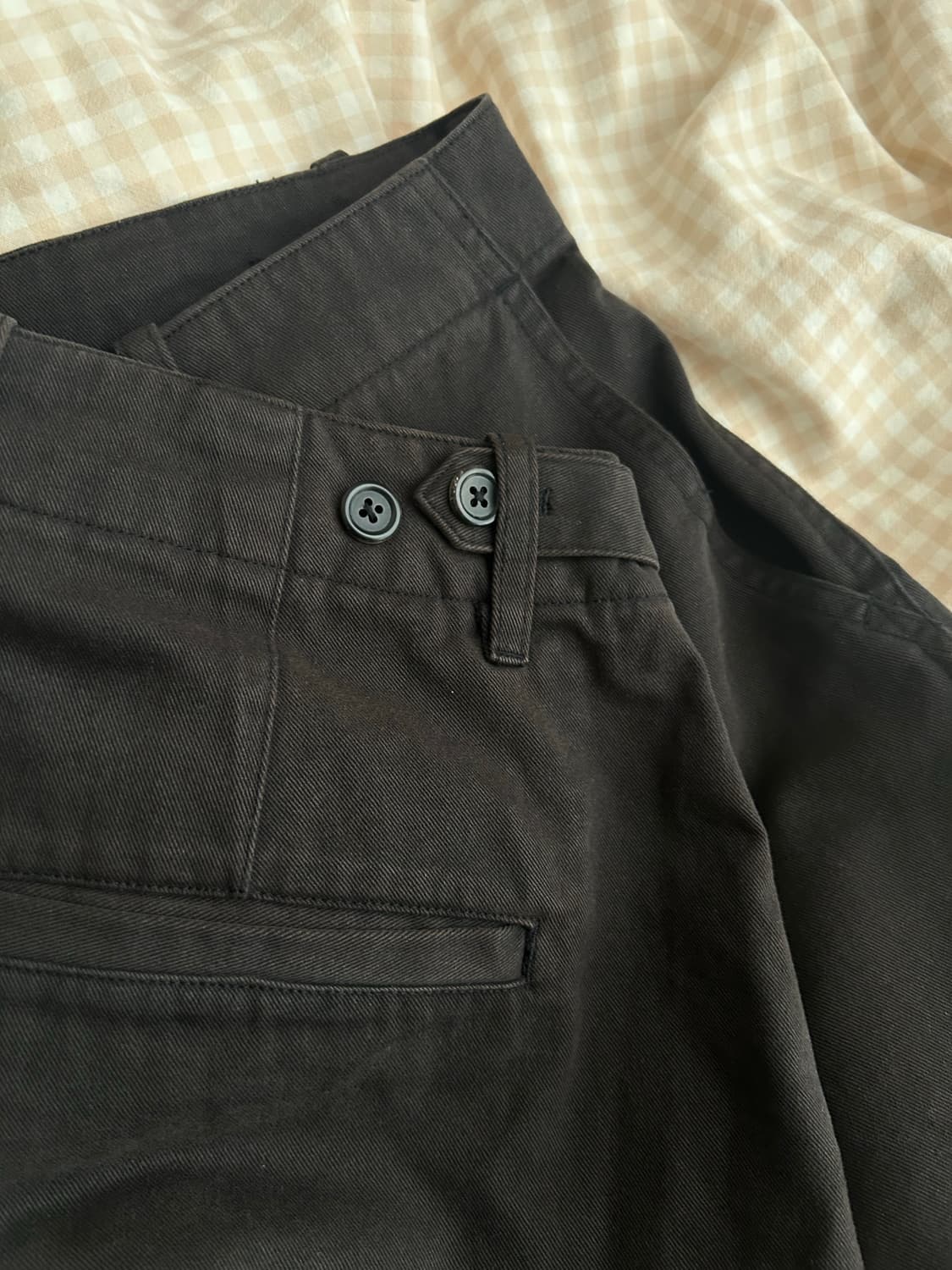 퍼렌 24ss 워시드 코튼 치노 1사이즈(30) 상품이미지4