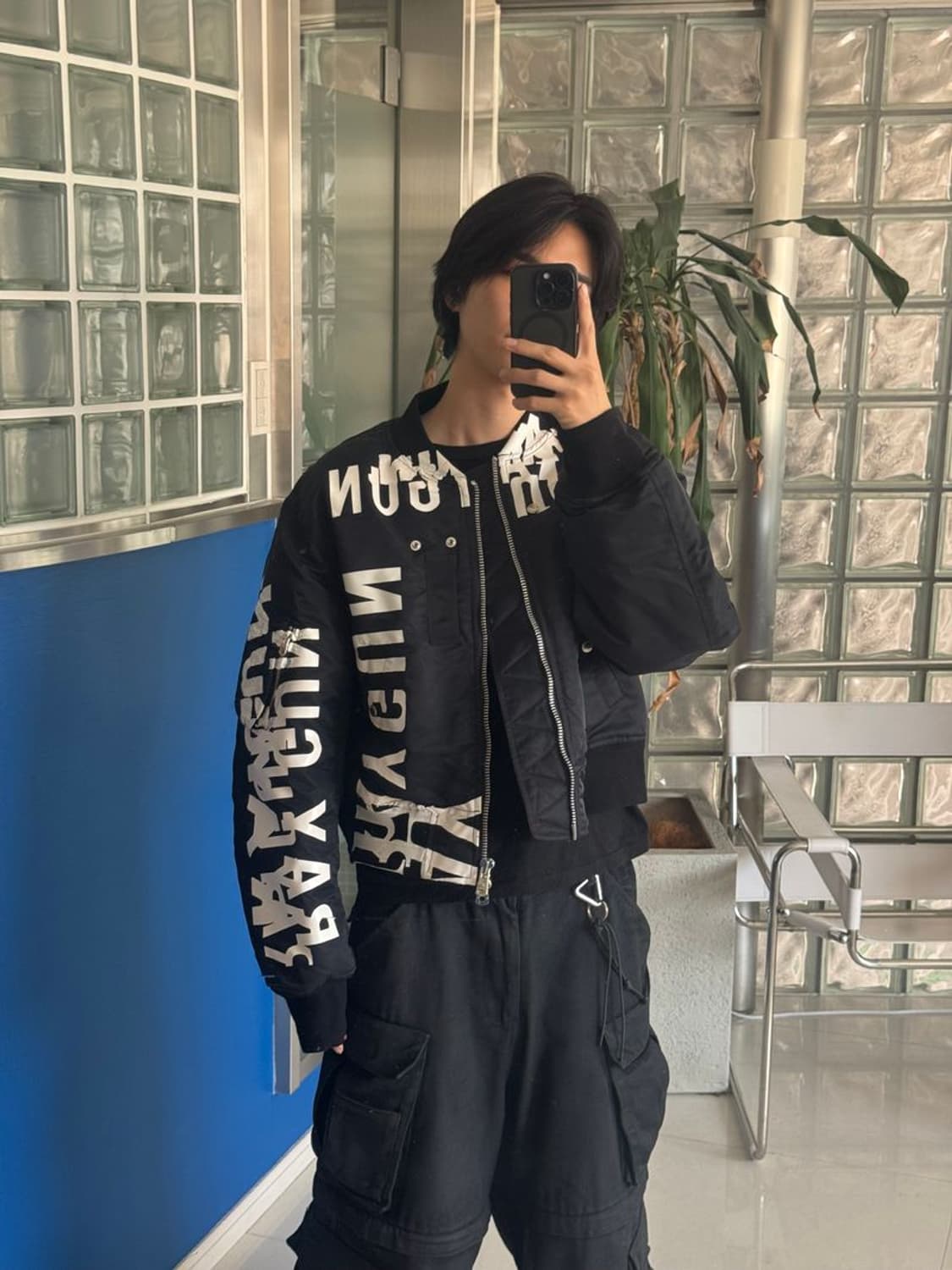 CROPPED BOMBER 2WAY 크롭 봄버 자켓 상품이미지1