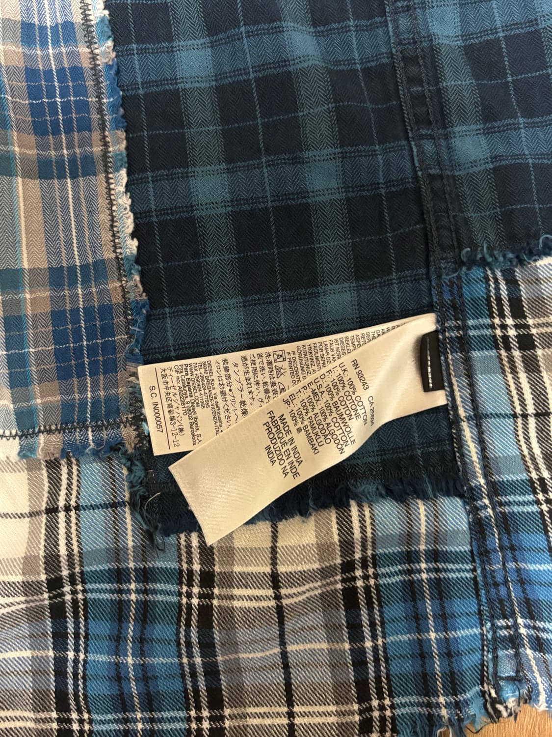 Diesel Checkered Shirt 상품이미지3