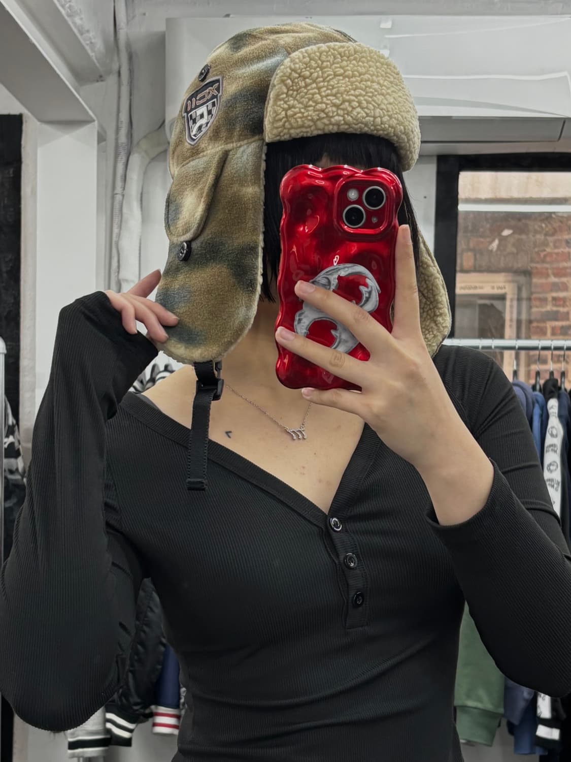 FUBU 푸부 카모 트루퍼햇 상품이미지2