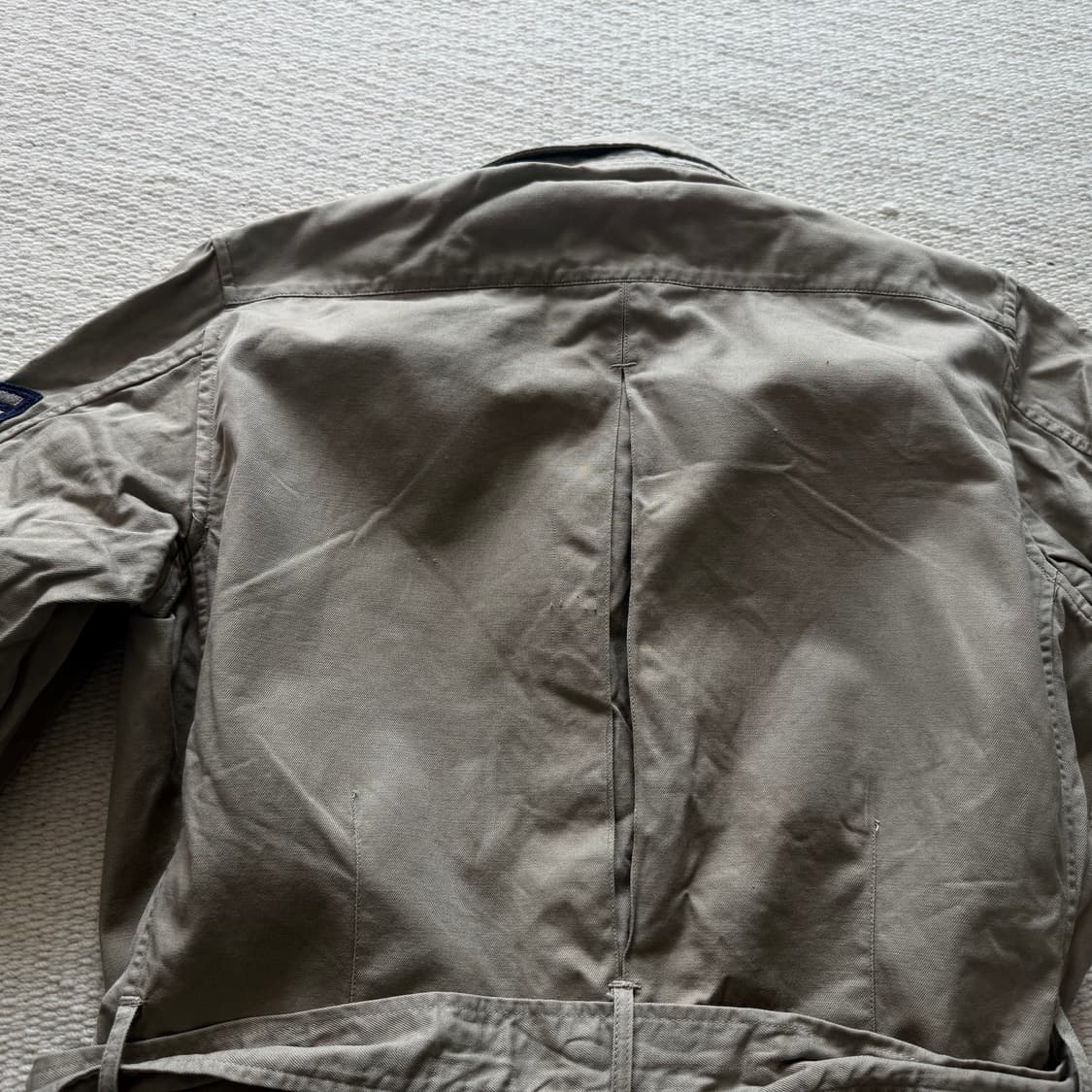 50년대 빈티지 미공군 사파리 자켓  트로피칼 탄 자켓 상품이미지9