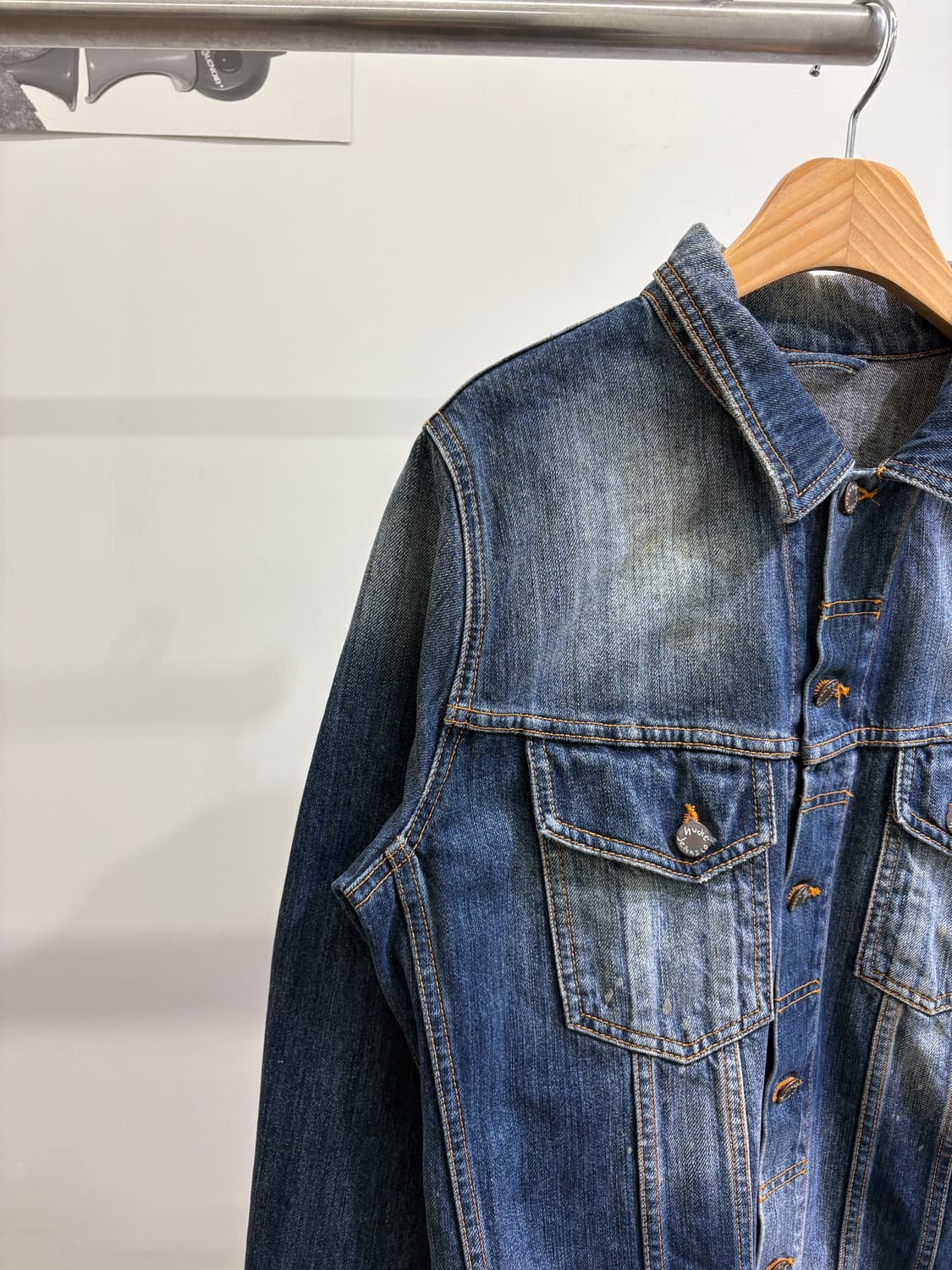 NUDIEJEANS (Made in Italy) 데님자켓 상품이미지3