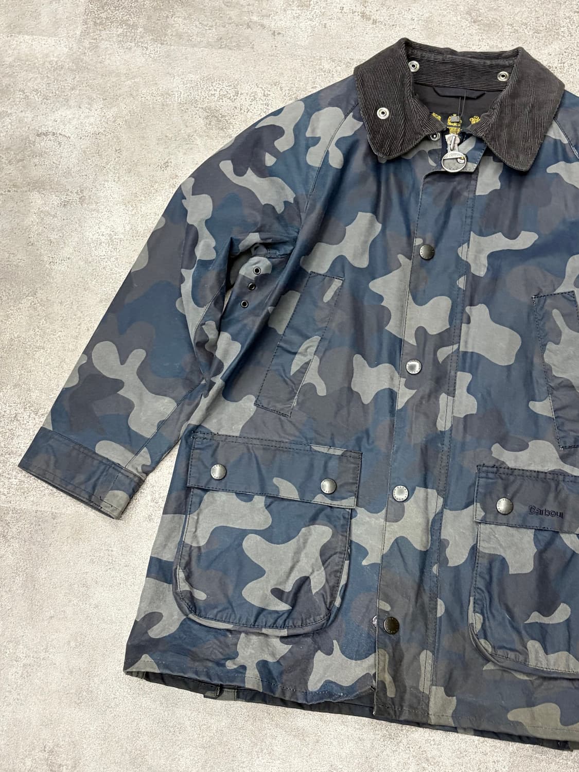 바버 카모플라쥬 왁스 자켓 상품이미지3