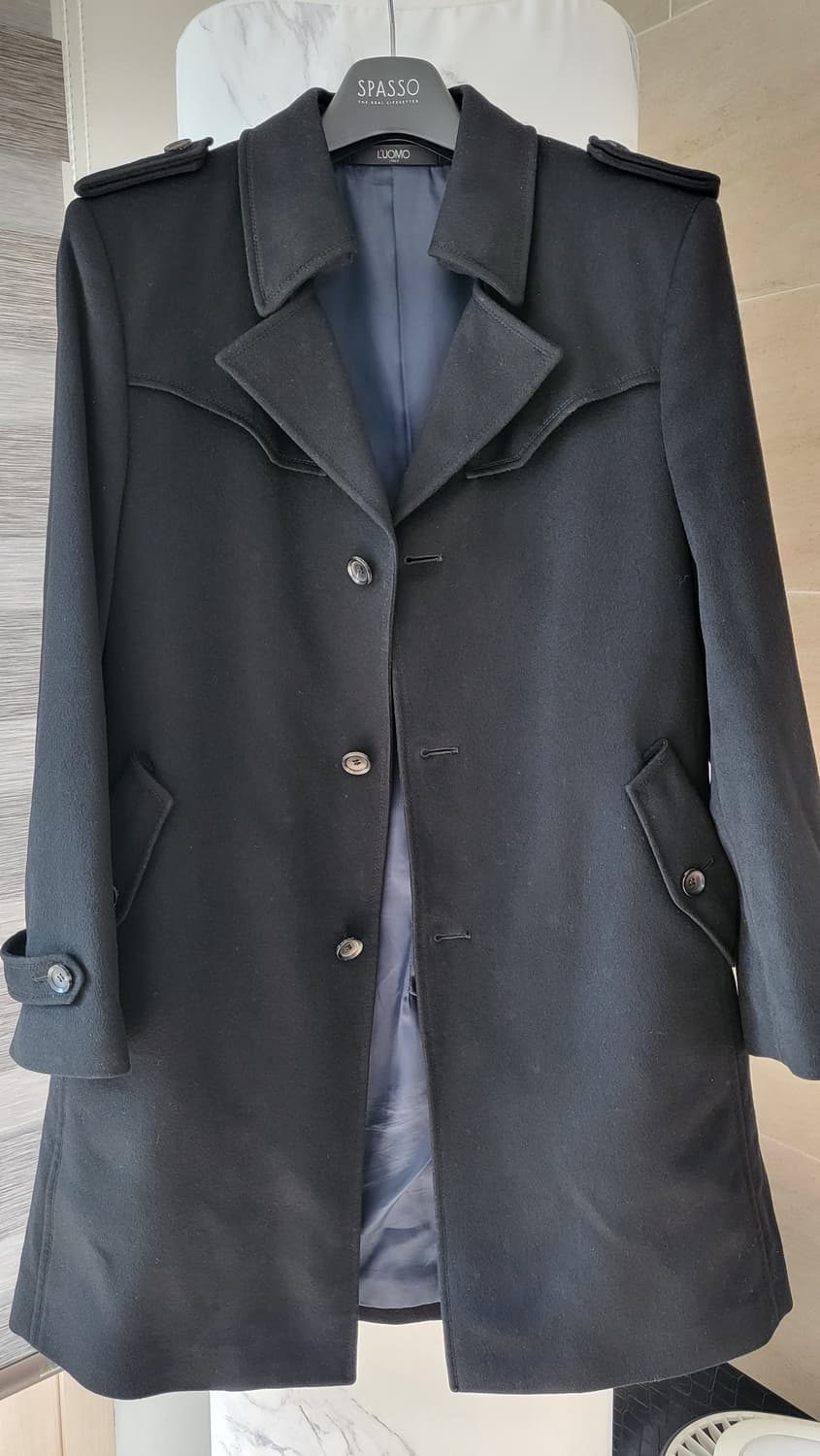 워모울캐시미어 남성코트 상품이미지1