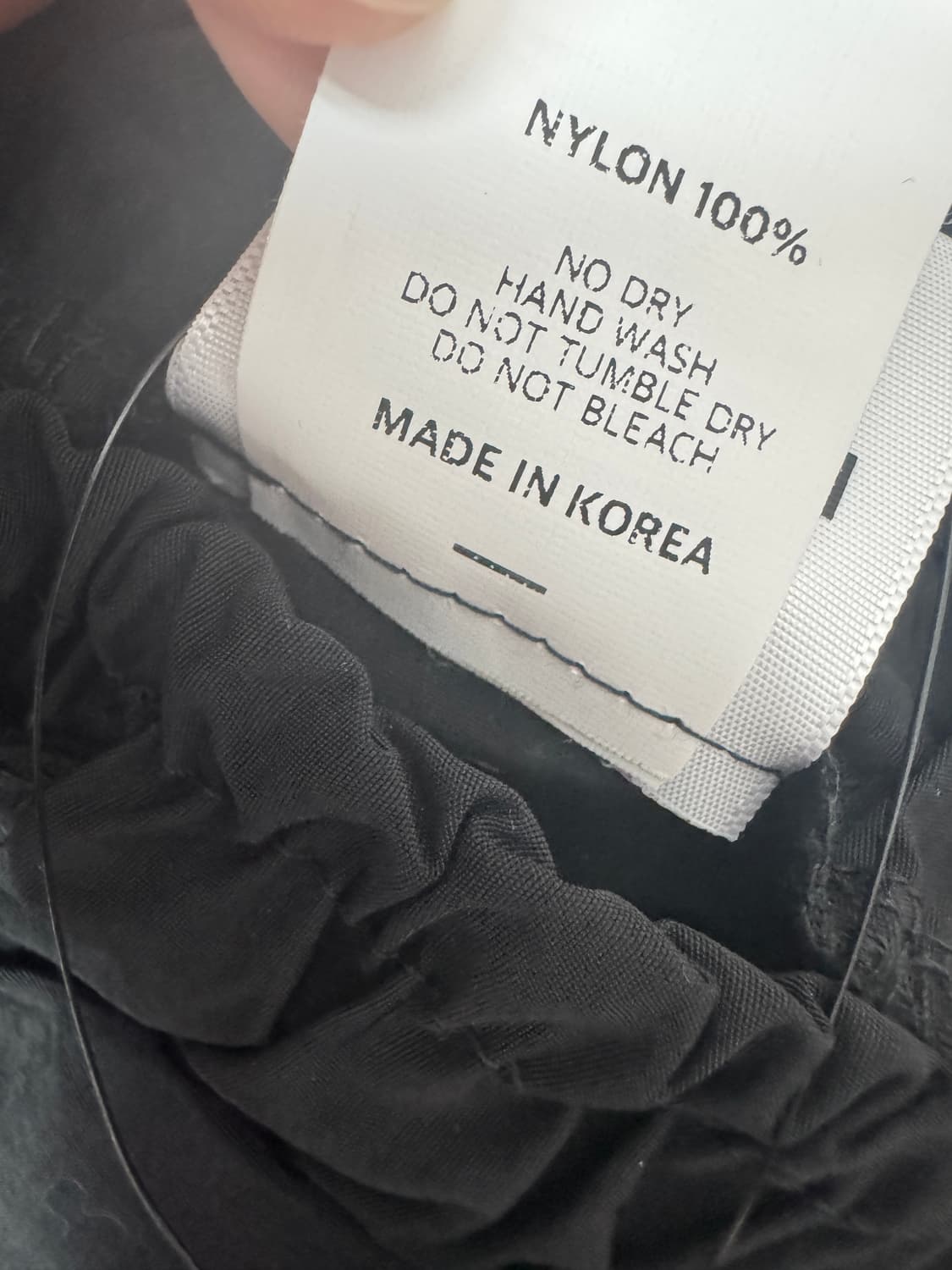 <새상품> 슬로우레코드하우스 나일론 바스락 팬츠 L 상품이미지5