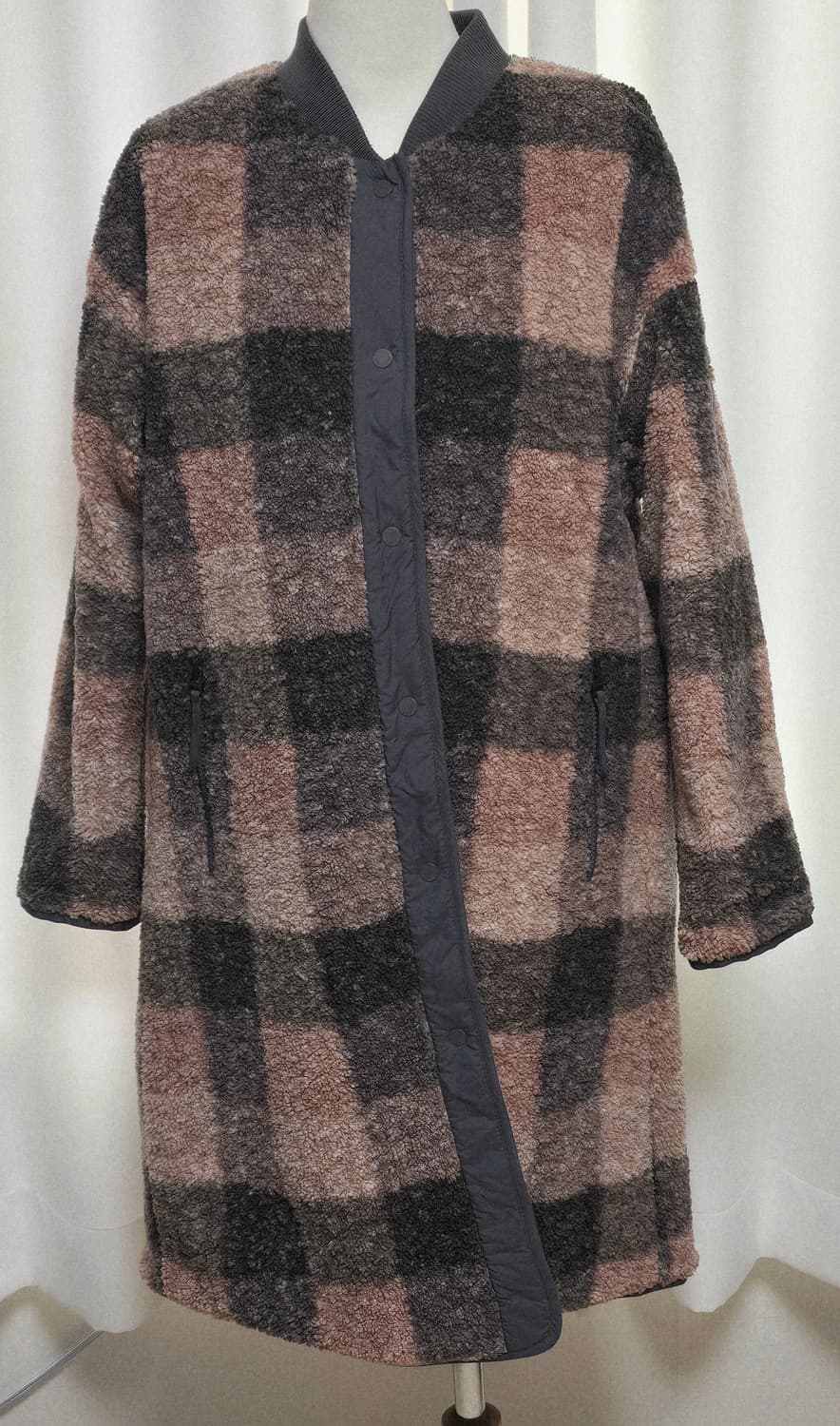 코오롱스포츠 키퍼롱 리버시블 양면패딩 그레이 90 상품이미지8