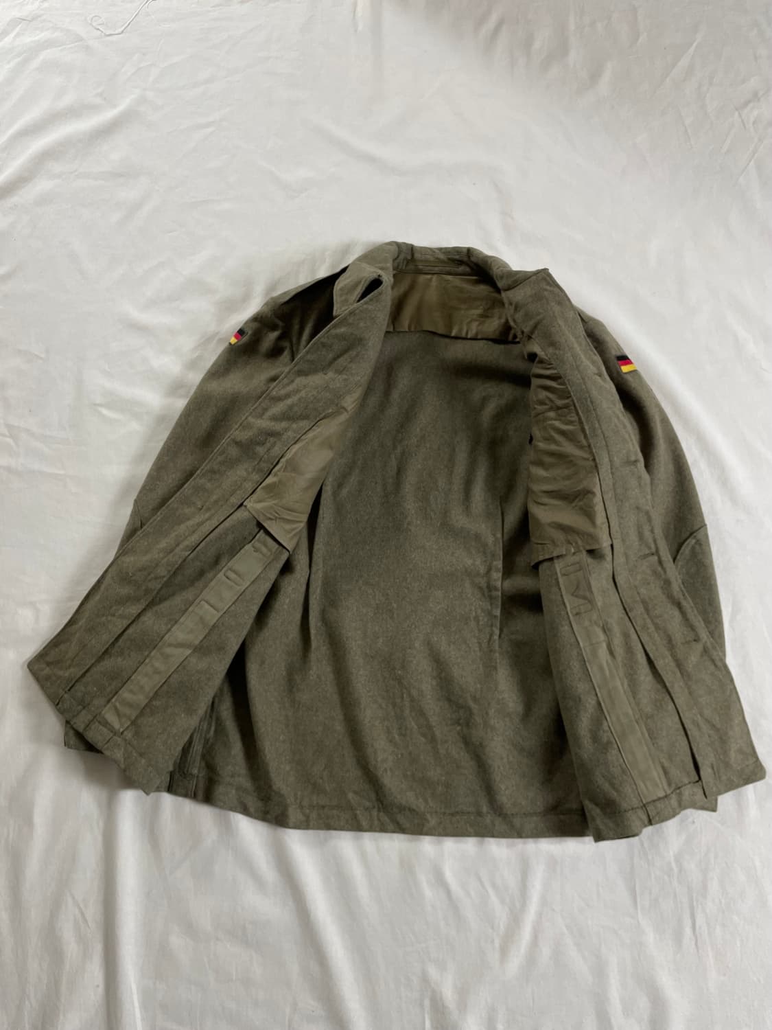 German military 독일군 울 자켓 코트 M 상품이미지3