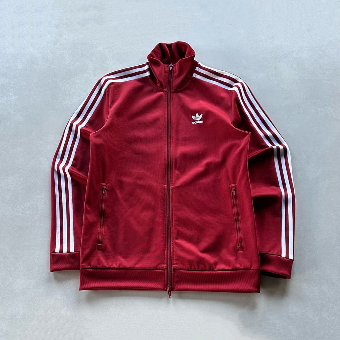 [L]아디다스 베켄바우어 버건디 트랙탑 져지 상품이미지1