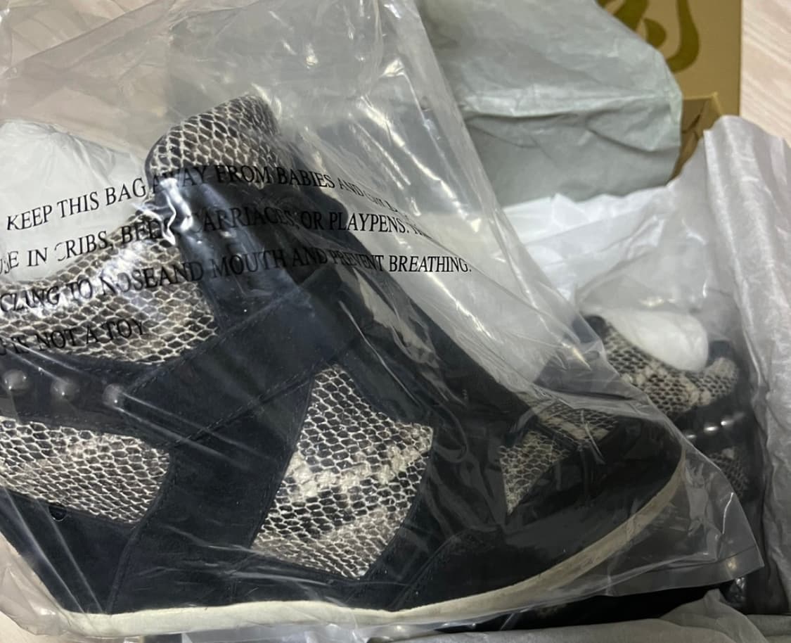 Ash 하이탑 스니커즈 39 새상품 상품이미지1