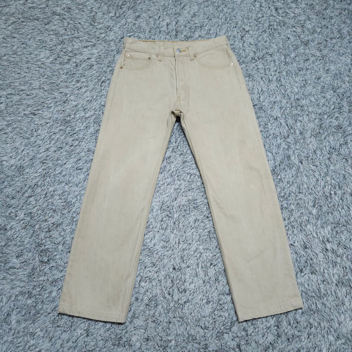 리바이스501) 30/32 베이지청바지 일자청바지 / 왕눈이샵 상품이미지1