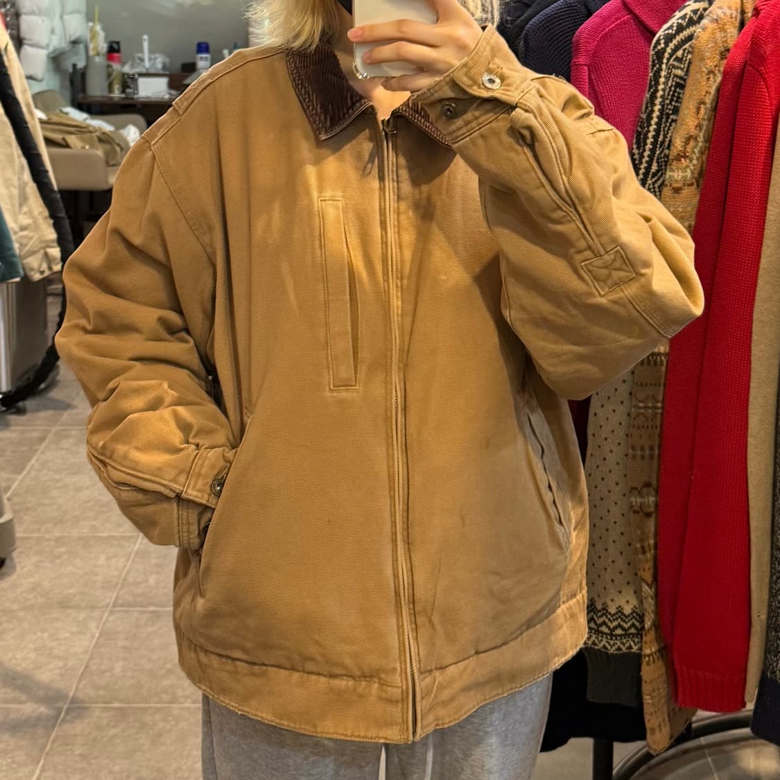 [NO.9] VTG 카라 워크자켓 상품이미지2