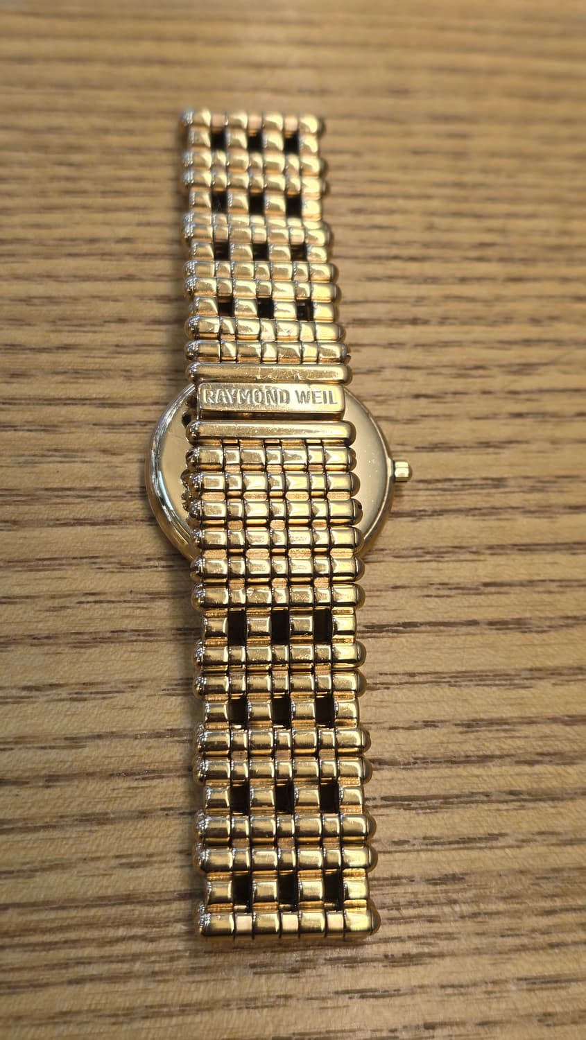 레이몬드 웨일 샹젤리제 버건디컬러 다이얼 18K 도금 상품이미지4