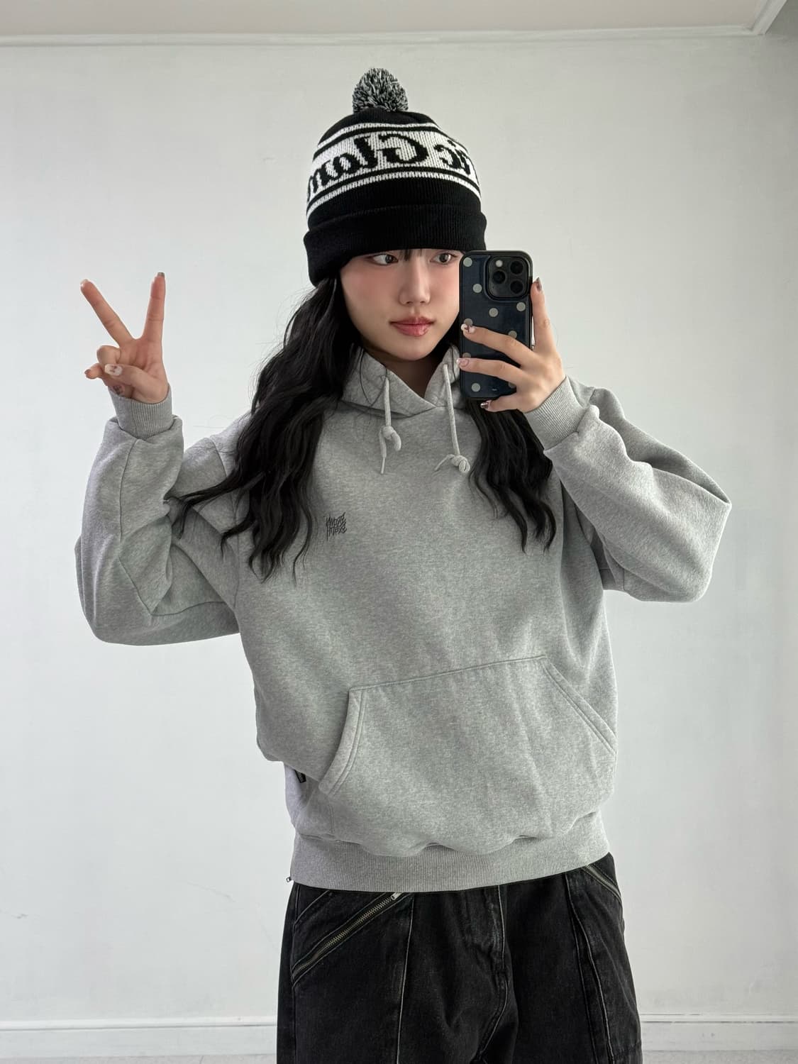 브라운브레스 그레이 후드티 상품이미지4