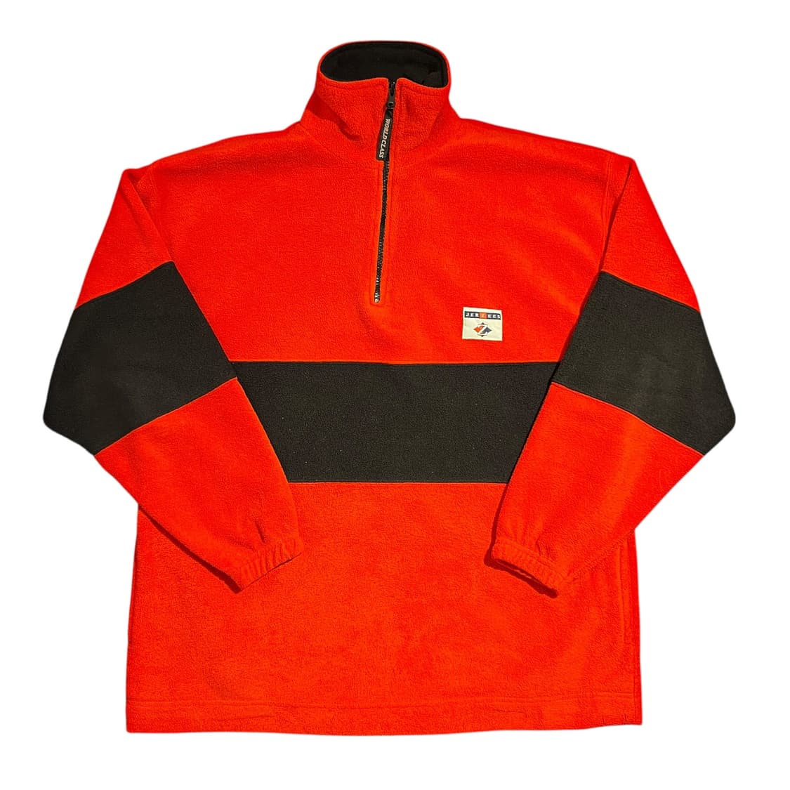 빈티지 90s JERZEES 플리스 하프집업 상품이미지1