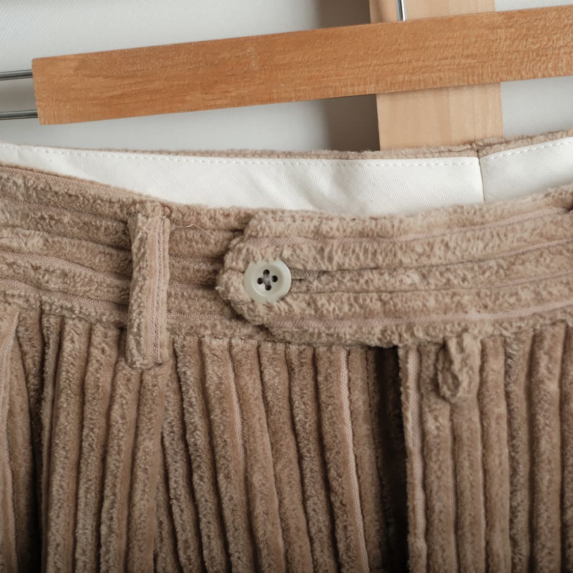 NEAT 니트 3W 코듀로이 와이드 팬츠 46사이즈 상품이미지6