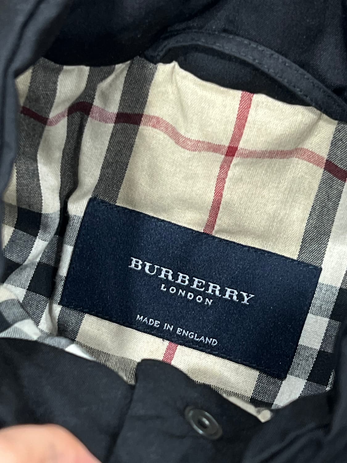 버버리 우먼스 빈티지 퀄팅 자켓 블랙 상품이미지4
