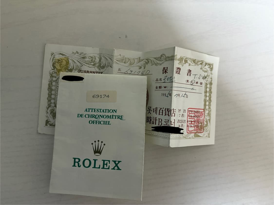 [풀구성] 롤렉스 데이저스트 69174 텐포인트 다이아 여성 시계 상품이미지6