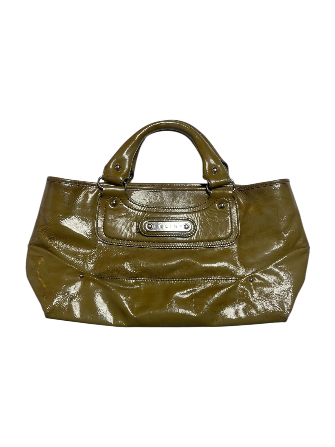 셀린느 빈티지 레더 가죽 부기백  상품이미지1