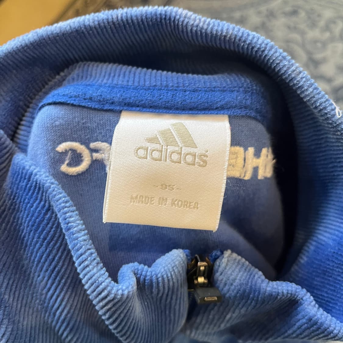 95 아디다스 첼시 벨벳 트랙탑 져지W2442 상품이미지4