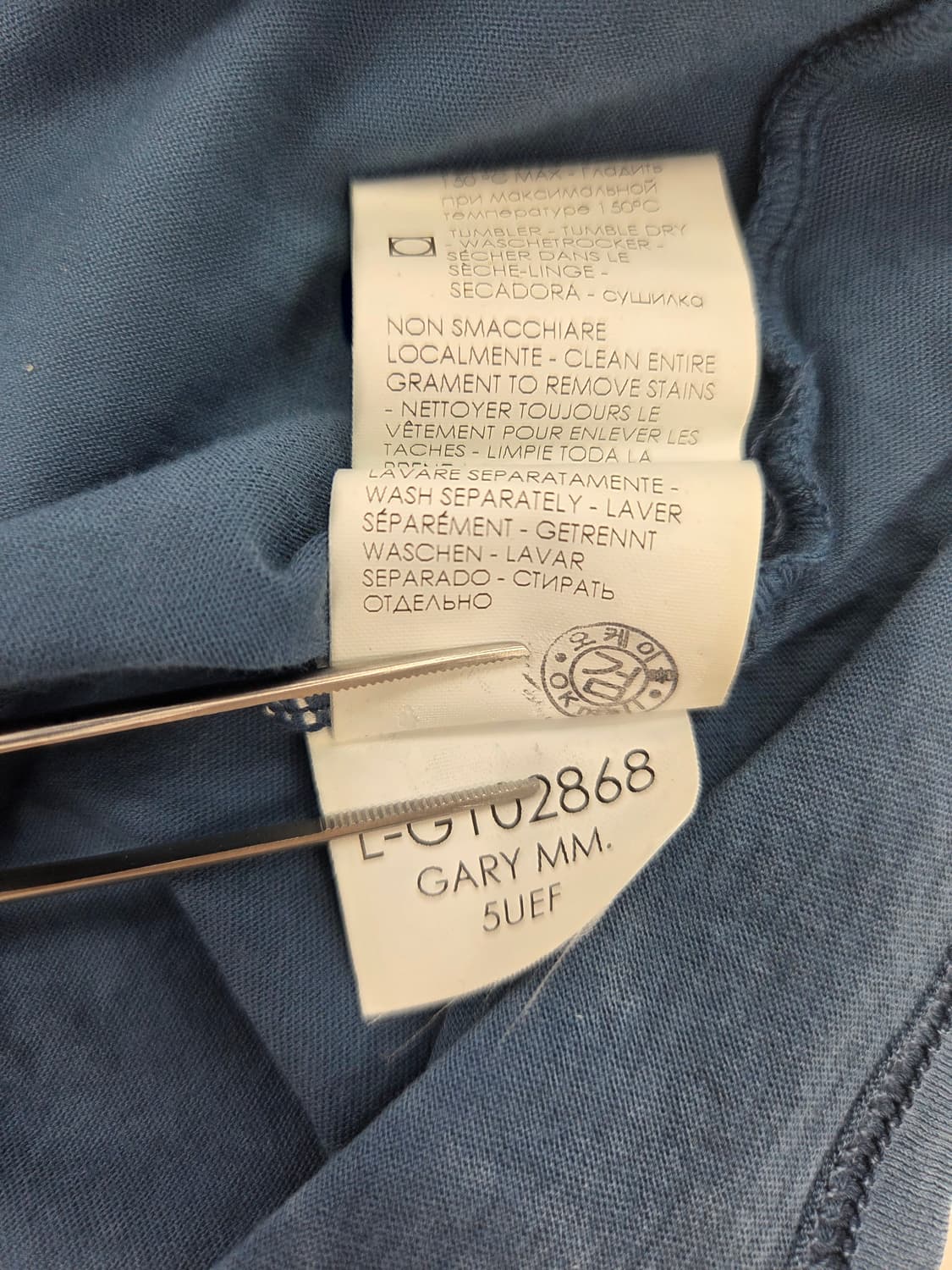 52 FEDELI 페델리 워싱 남성 반팔 상품이미지6