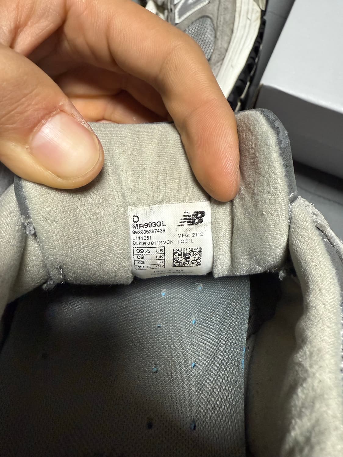 뉴발란스993 usa 275 상품이미지7