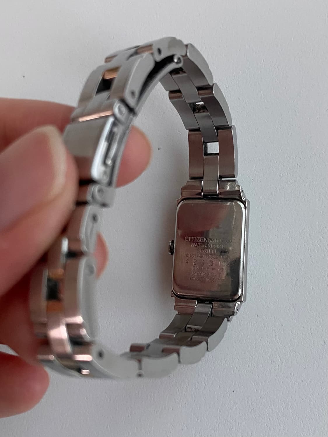 Citizen wicca 시티즌 위카 스퀘어 쿼츠 레이디스 상품이미지5