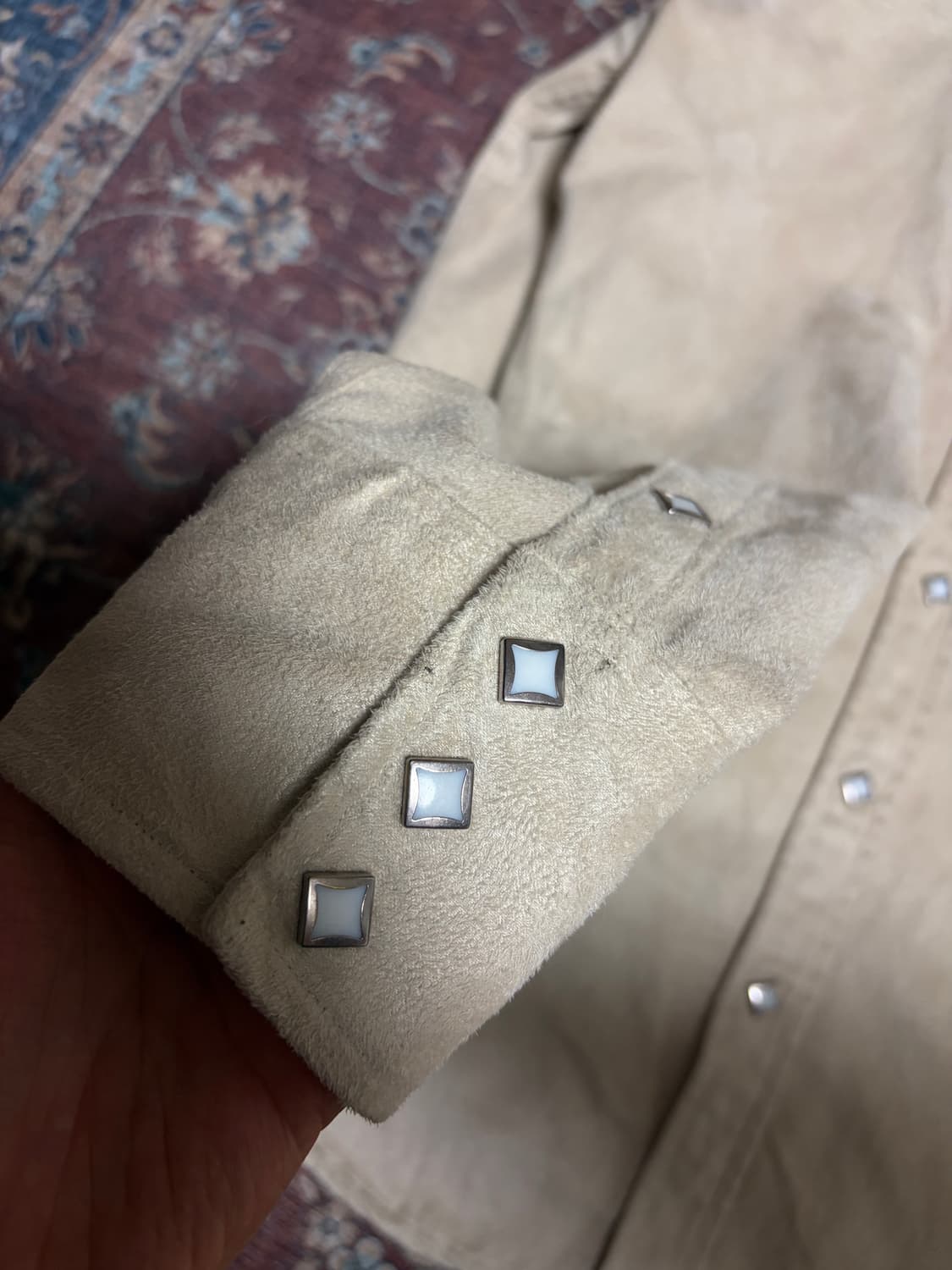 렝글러 스웨이드 웨스턴 셔츠 상품이미지4