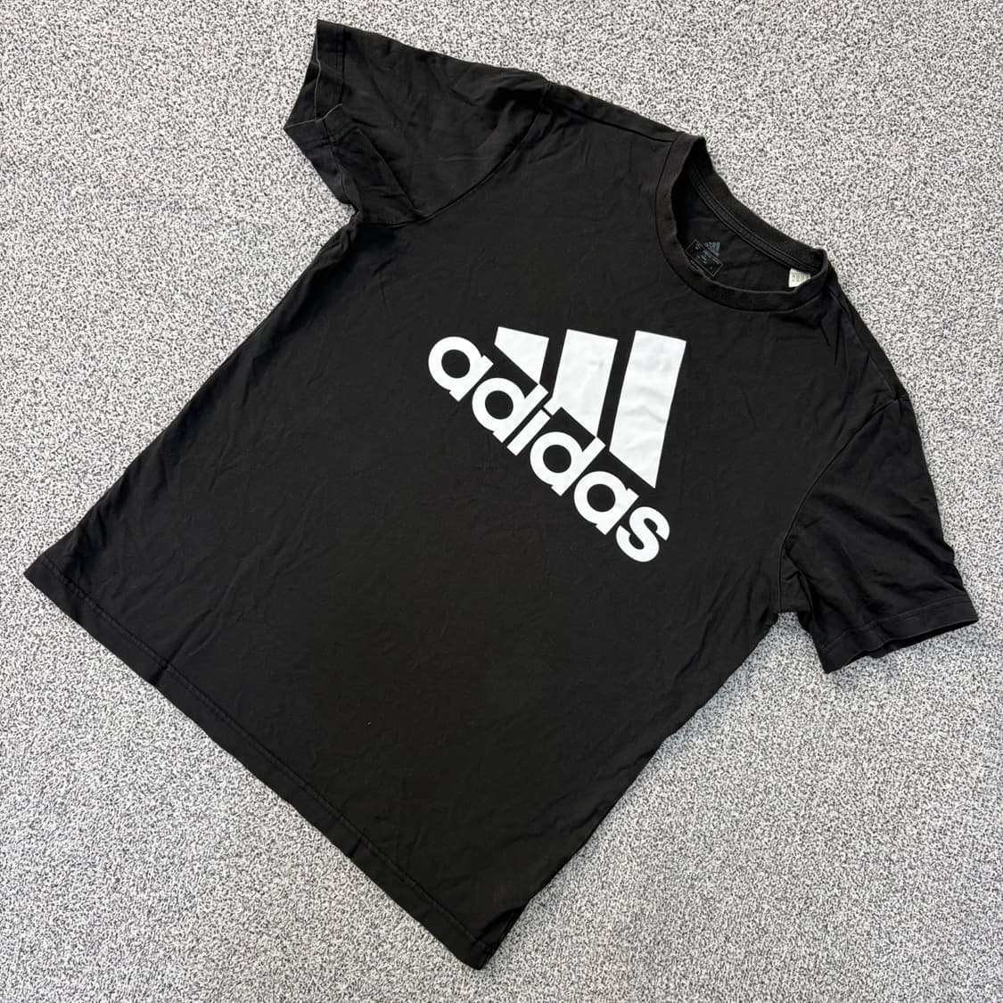L 아디다스 빅로고 반팔 티셔츠 0414J 상품이미지1