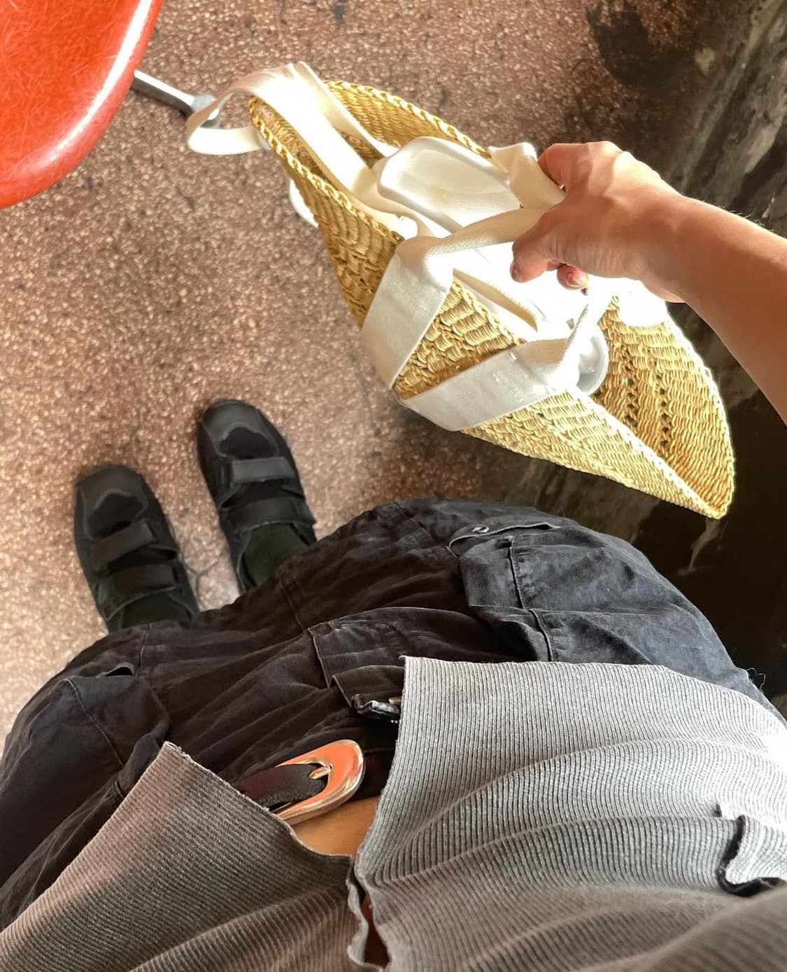 스튜디오테이블 슬래쉬 슬리브 차콜 상품이미지10