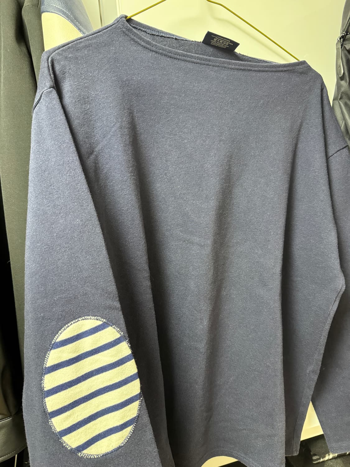 세인트제임스 길도 엘보 패치 네이비 상품이미지3