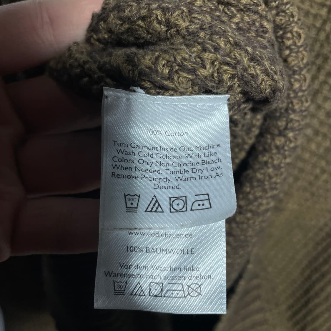 에디바우어 하프집업 니트 상품이미지5