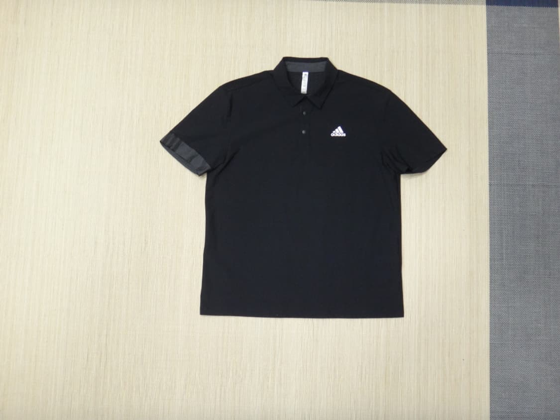 (2XL) 아디다스골프 남성 기능성 카라 반팔 티셔츠 상품이미지1