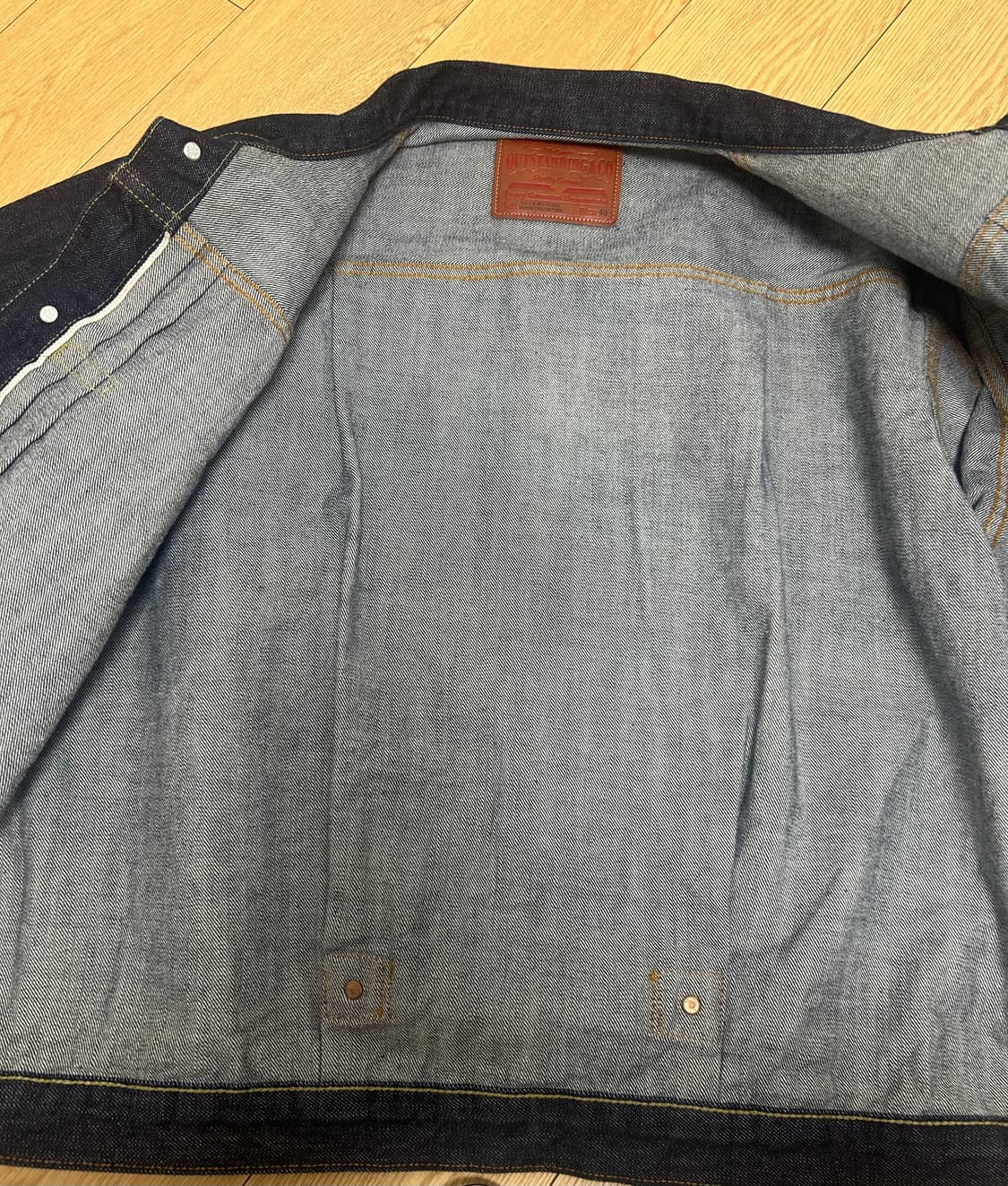 아웃스탠딩 셀비지 1세대 데님자켓_인디고 상품이미지2