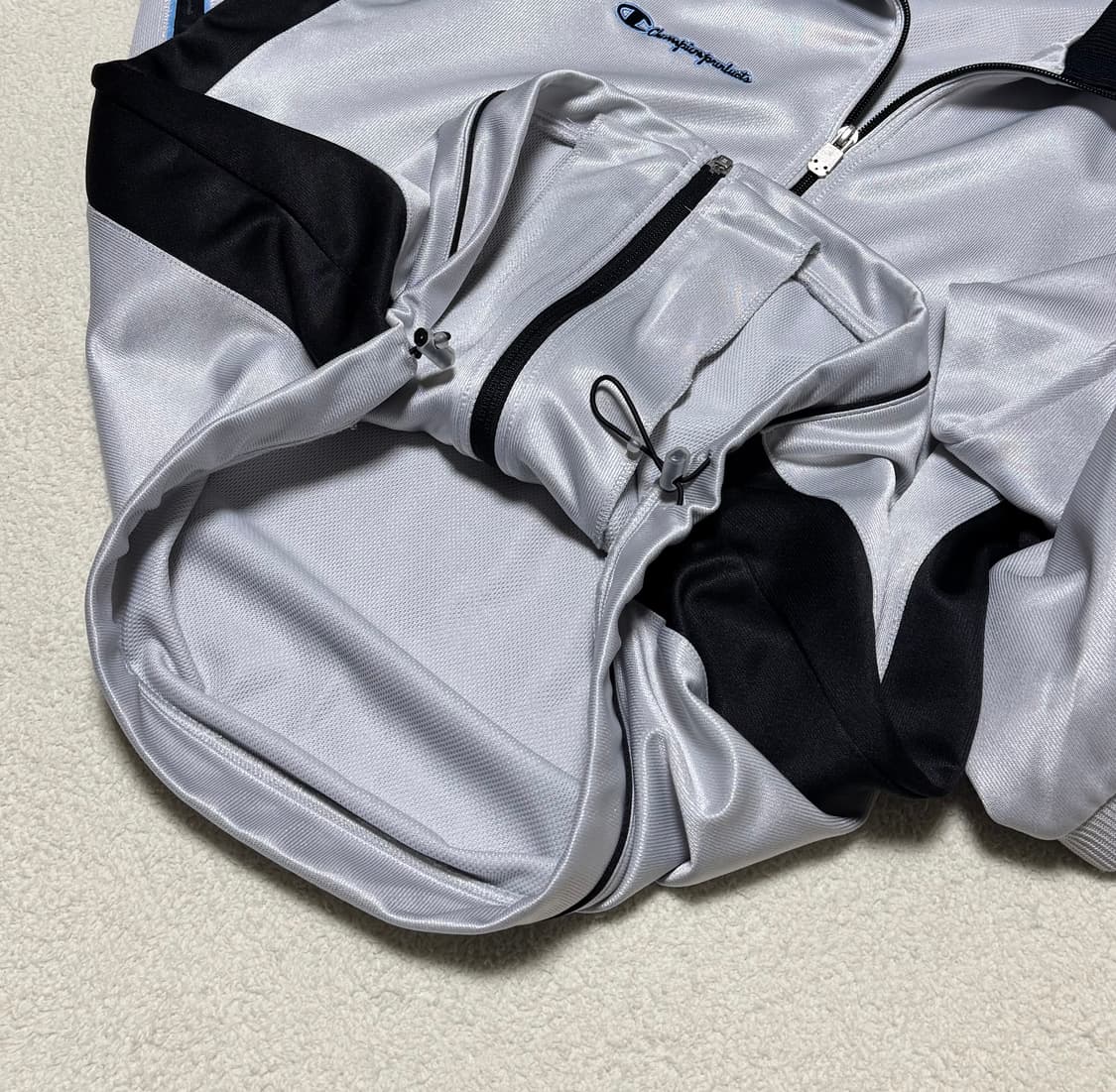 챔피온 일본 유광실버/블랙 져지 상품이미지7