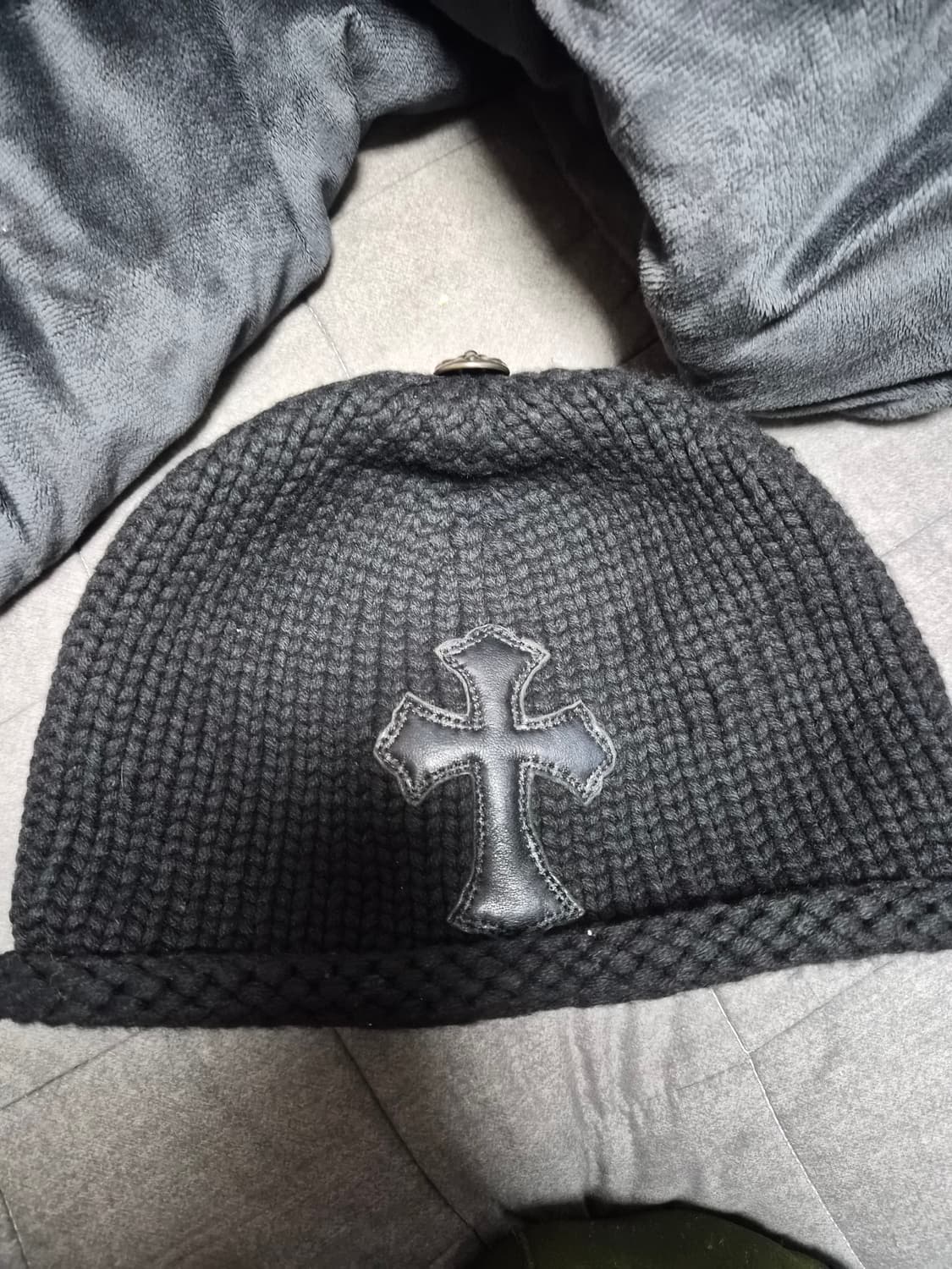 크롬하츠 캐시미어 크로스 비니 상품이미지1