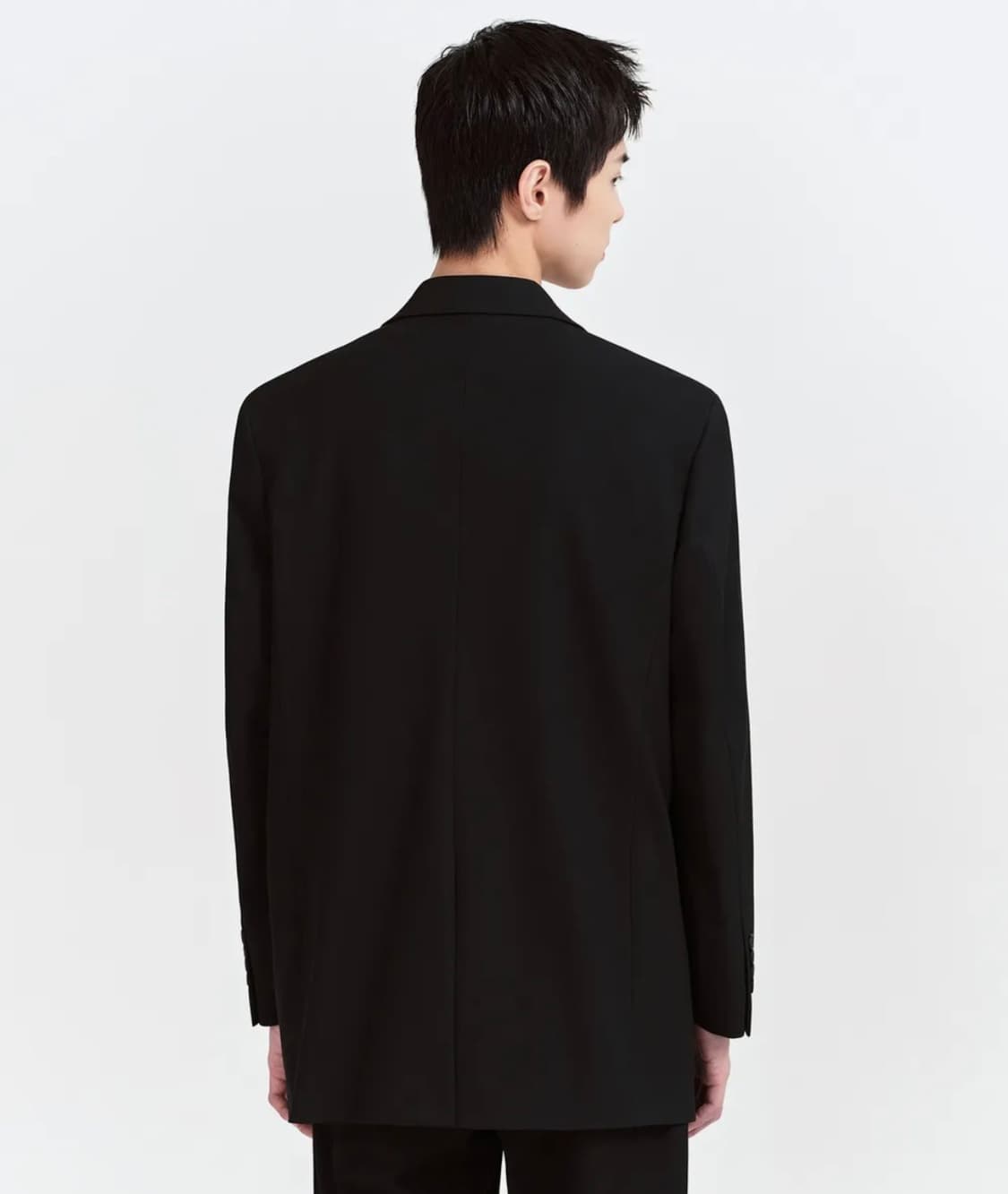 무신사 스탠다드 오버핏 블레이저 블랙 (정가 6.5만원) 상품이미지3