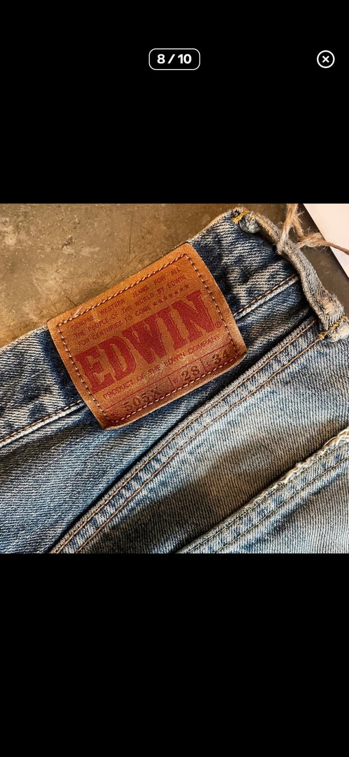 빈티지 에드윈 505x  상품이미지7