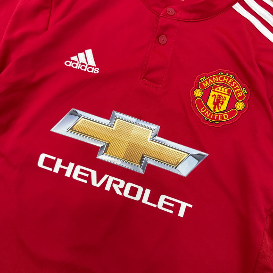 105 아디다스 맨체스터유나이티드 맨유 17-18시즌 홈 유니폼(즐라탄) 상품이미지4