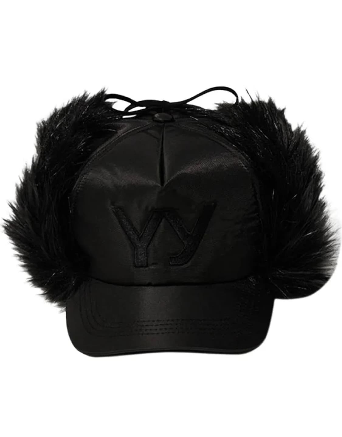 오픈와이와이 open yy Faux Fur Earflap Cap 블랙 상품이미지1